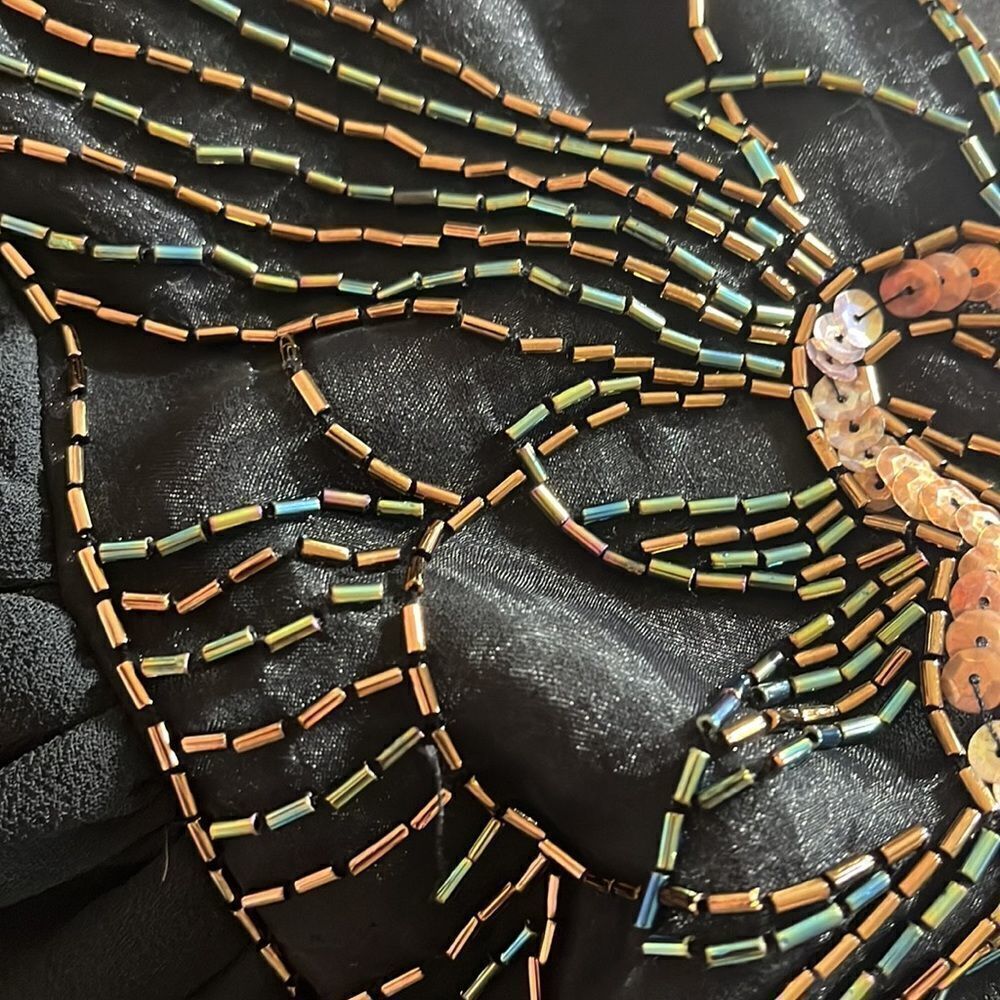 Vintage beaded 80s fairy dress XS - Picture 7 of 7